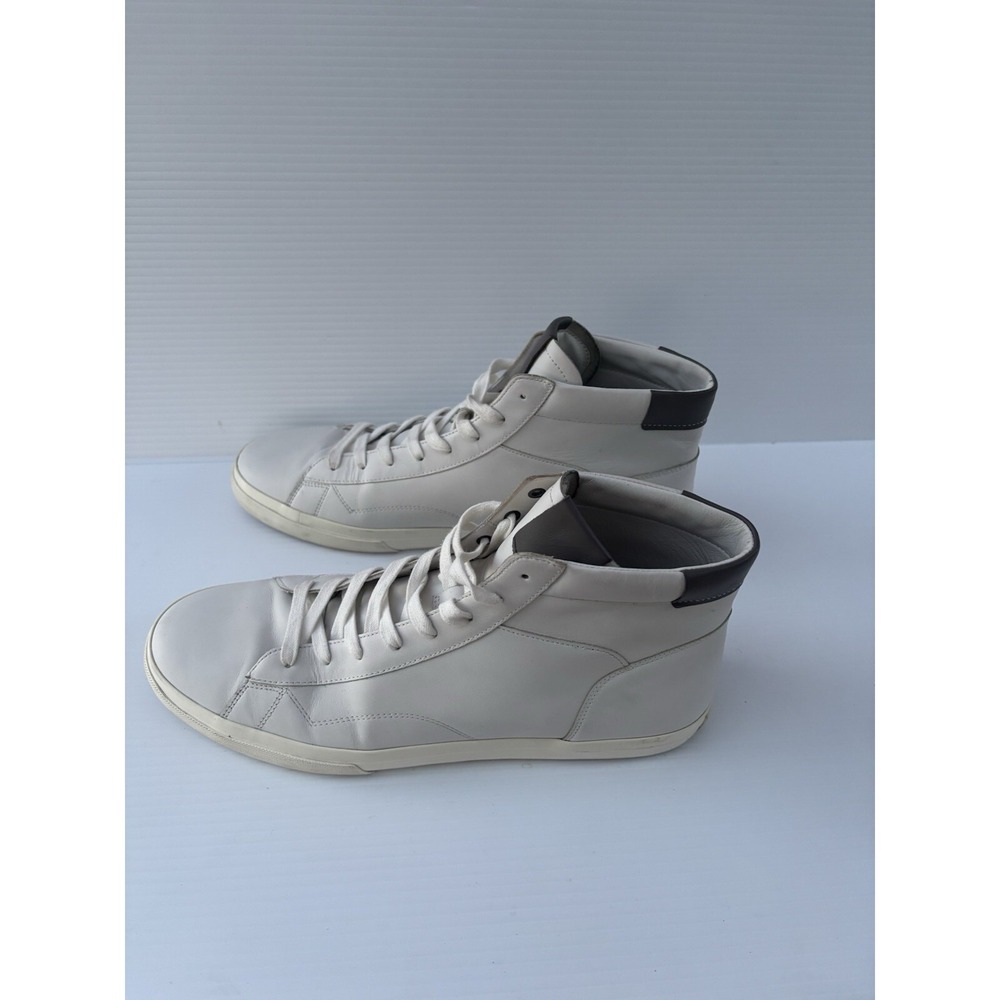 Vince Fitzroy Hi Top Men's Sneakers White Leather Size 13 Casual